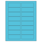 3.375" x 1.25"  Sheet Label