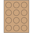 2" x 2"  Sheet Label