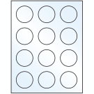 2" x 2"  Sheet Label