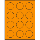 2" x 2"  Sheet Label