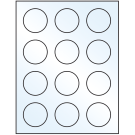 2" x 2"  Sheet Label