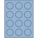 2" x 2"  Sheet Label