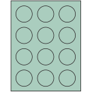 2" x 2"  Sheet Label
