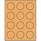 2" x 2"  Sheet Label