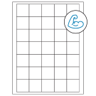 1.5" x 1.5"  Sheet Label