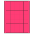 1.5" x 1.5"  Sheet Label