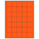 1.5" x 1.5"  Sheet Label