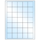 1.5" x 1.5"  Sheet Label