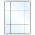 1.5" x 1.5"  Sheet Label