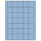 1.5" x 1.5"  Sheet Label