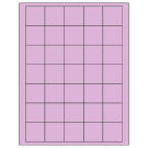 1.5" x 1.5"  Sheet Label