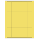 1.5" x 1.5"  Sheet Label