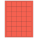 1.5" x 1.5"  Sheet Label