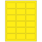 2.5" x 1.5625"  Sheet Label