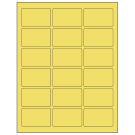 2.5" x 1.5625"  Sheet Label