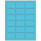 2.5" x 1.5625"  Sheet Label