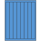 1" x 10"  Sheet Label