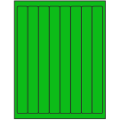 1" x 10"  Sheet Label