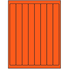 1" x 10"  Sheet Label