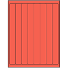 1" x 10"  Sheet Label