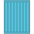 1" x 10"  Sheet Label