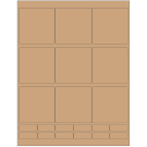 2.75" x 2.75"  Sheet Label