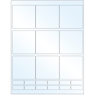 2.75" x 2.75"  Sheet Label