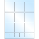 2.75" x 2.75"  Sheet Label