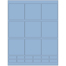 2.75" x 2.75"  Sheet Label