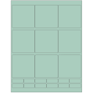2.75" x 2.75"  Sheet Label