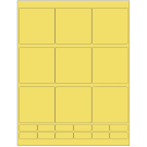 2.75" x 2.75"  Sheet Label