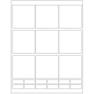 2.75" x 2.75"  Sheet Label