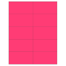 4.25" x 2.2"  Sheet Label