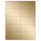 4.25" x 2.2"  Sheet Label