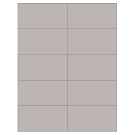 4.25" x 2.2"  Sheet Label