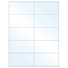 4.25" x 2.2"  Sheet Label