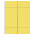 4.25" x 2.2"  Sheet Label