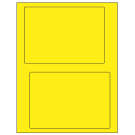 6.78" x 4.75"  Sheet Label