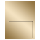 6.78" x 4.75"  Sheet Label