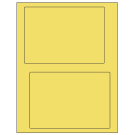 6.78" x 4.75"  Sheet Label