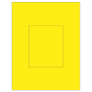 4.25" x 5.25"  Sheet Label