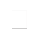 4.25" x 5.25"  Sheet Label