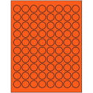 0.875" x 0.875"  Sheet Label