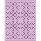 0.875" x 0.875"  Sheet Label