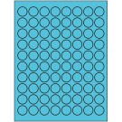 0.875" x 0.875"  Sheet Label