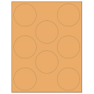 2.75" x 2.75"  Sheet Label