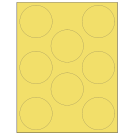 2.75" x 2.75"  Sheet Label