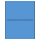 7.5" x 5.125"  Sheet Label