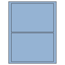 7.5" x 5.125"  Sheet Label