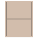 7.5" x 5.125"  Sheet Label